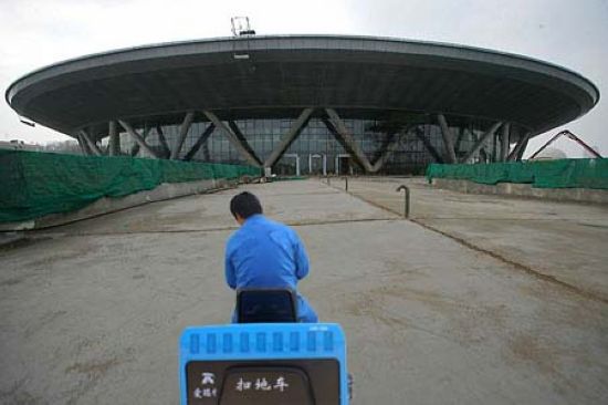 奧林匹克運動管理中心購進(jìn)ASD-1250掃地車